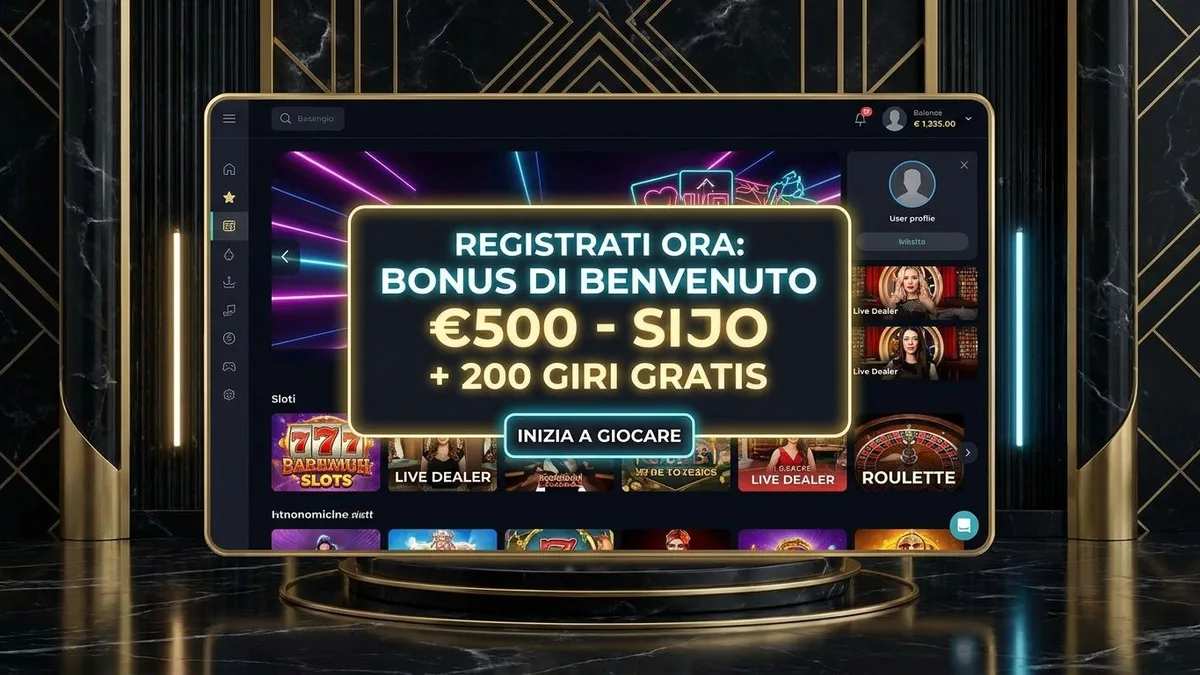 Registrazione con bonus su 22bet